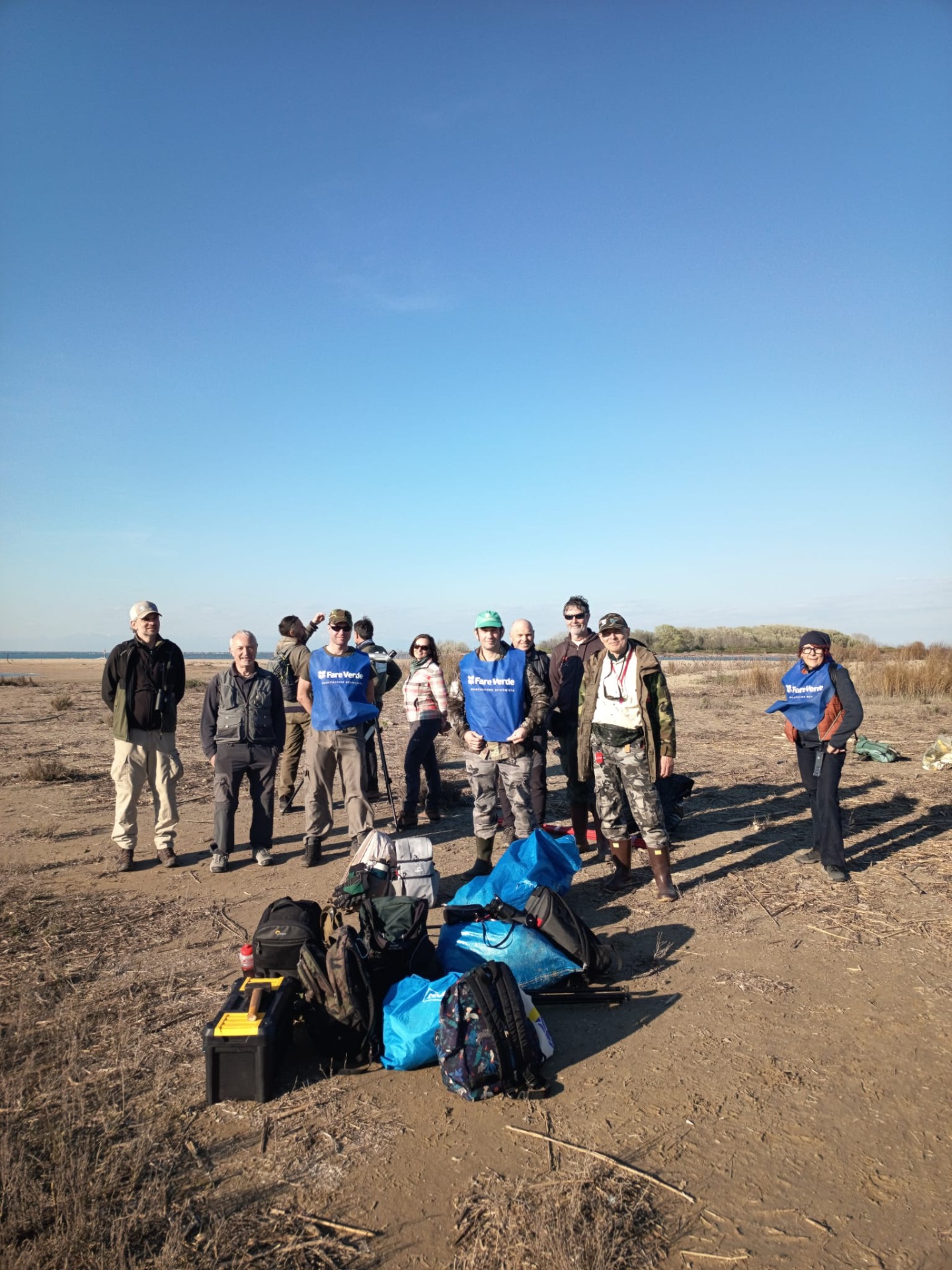 Una parte della squadra